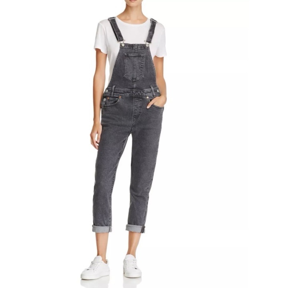 NWTS128 Levi Orginial Denim Overalls - Black size XS